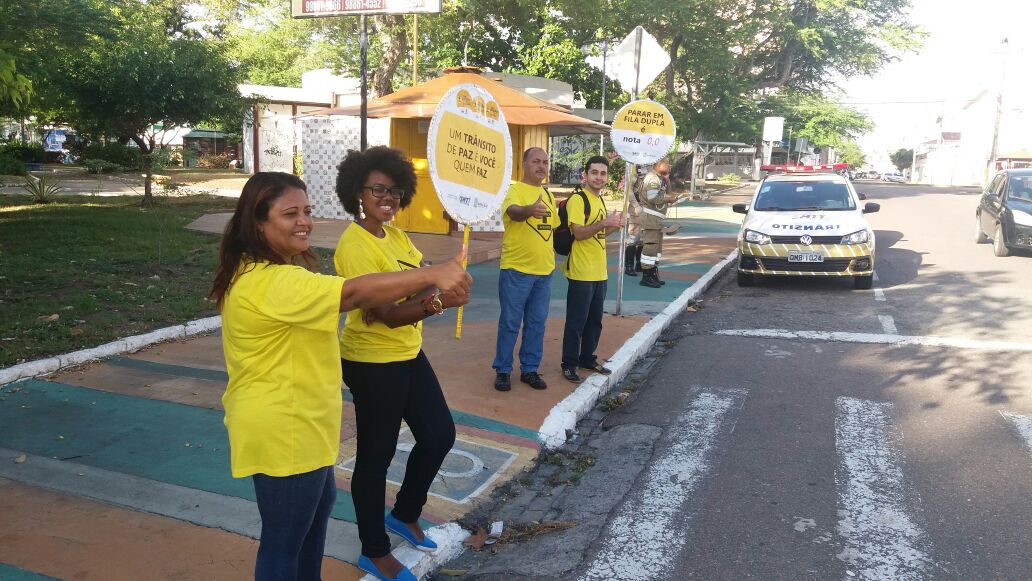 SMTT inicia série de ações educativas durante volta ás aulas - SMTT Aracaju